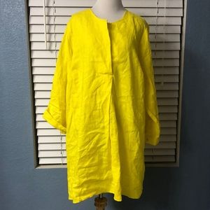 Neiman Marcus Linen Top Size 1X